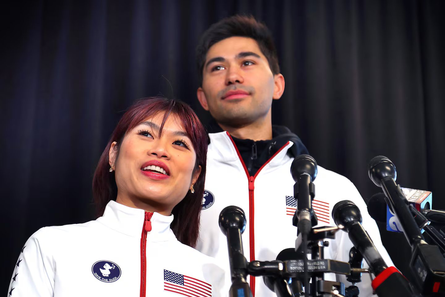 Emily Chan and Spencer Howe of The Skating Club of Boston will represent the United States in the pairs competition at the Winter Olympics in Milan.