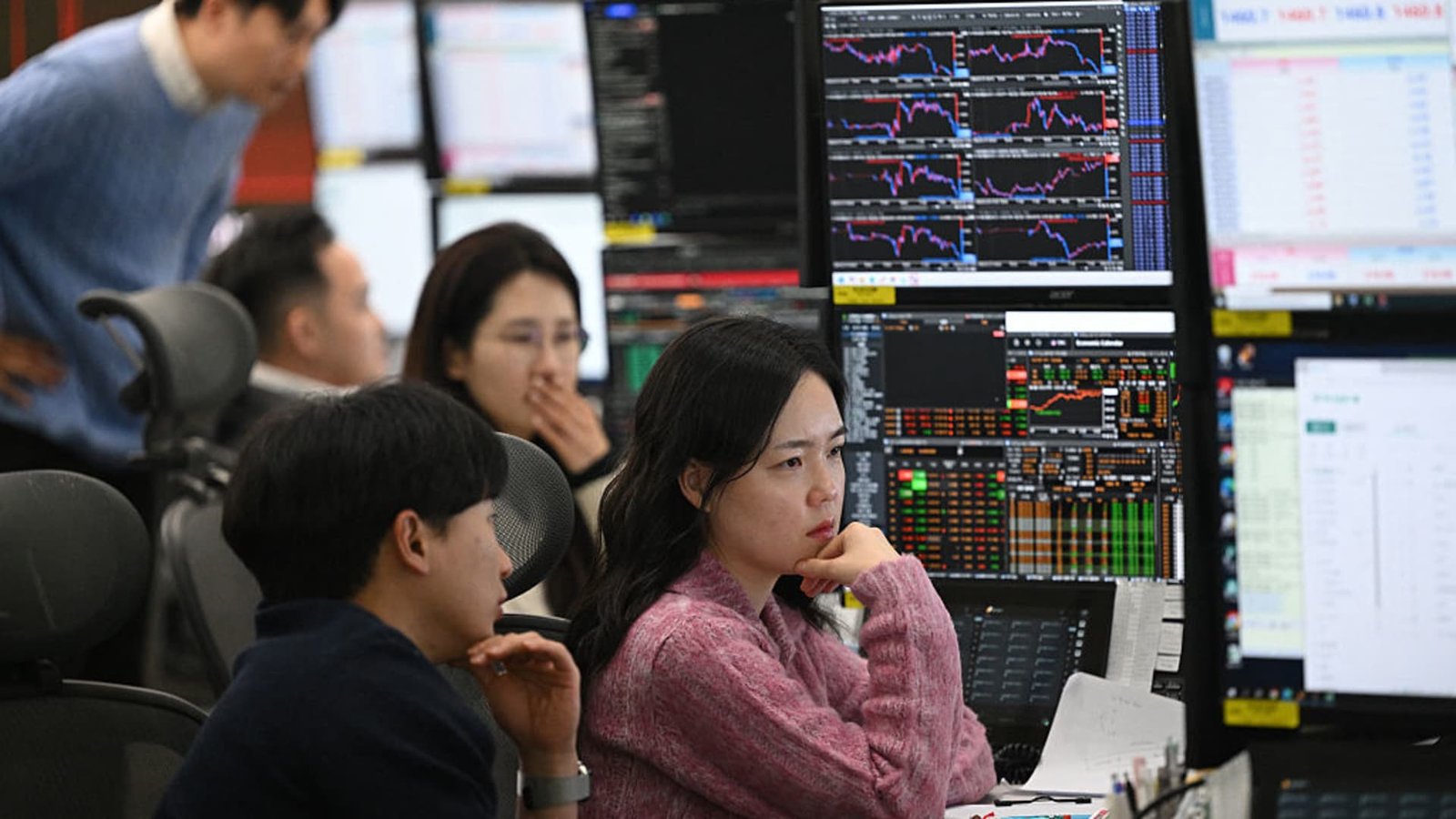 South Korea's stock market volatility