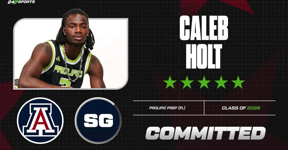 No. 4-ranked Caleb Holt commits to Arizona, Tommy Lloyd notches massive recruiting win