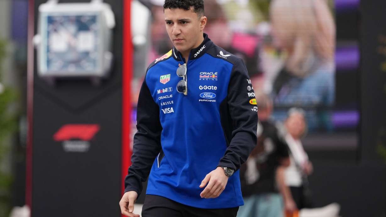 Ahead of F1's 1st race, Red Bull welcomes 21-year-old Hadjar to the hot seat with Verstappen