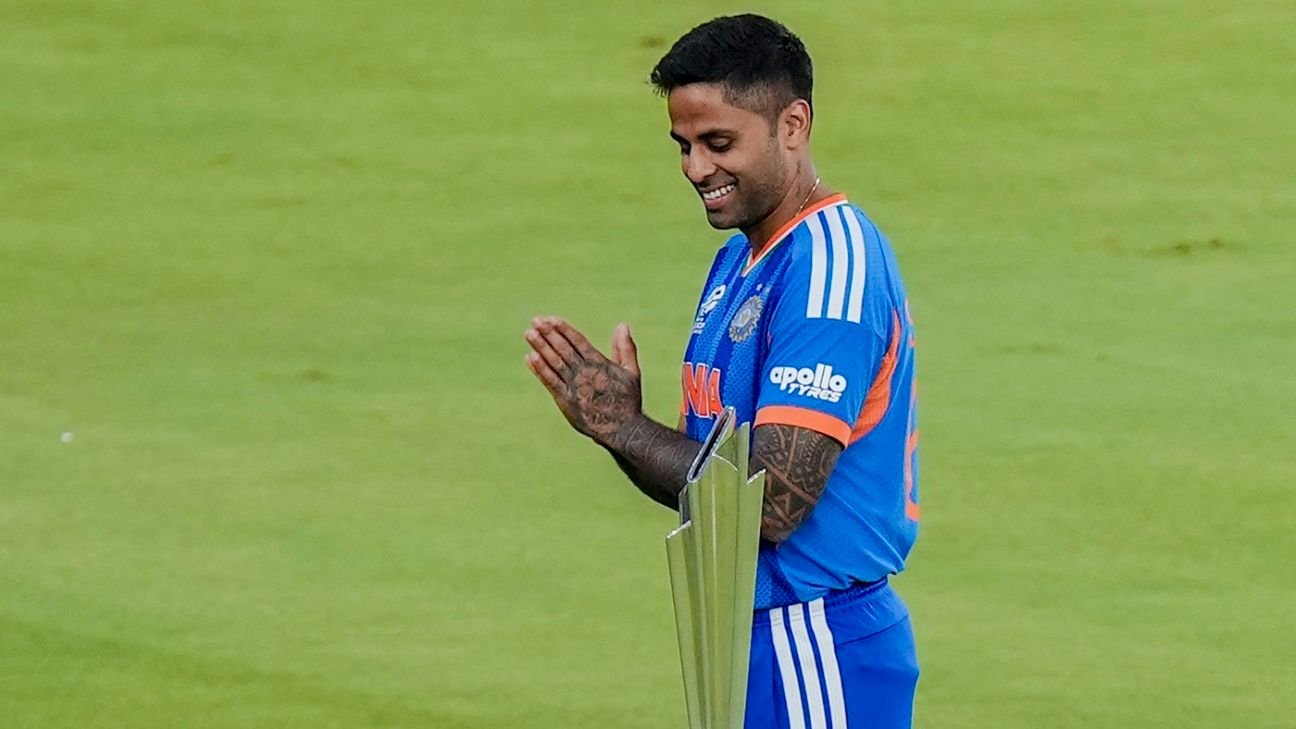 'Be courageous in tough situations' - Suryakumar's message to the team