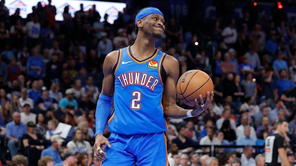 Gilgeous-Alexander ties Chamberlain's mark for consecutive 20-point games