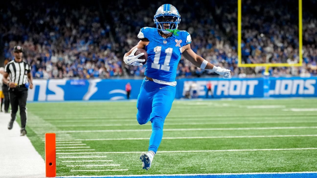 Source: WR Kalif Raymond reaches 1-year deal with Bears