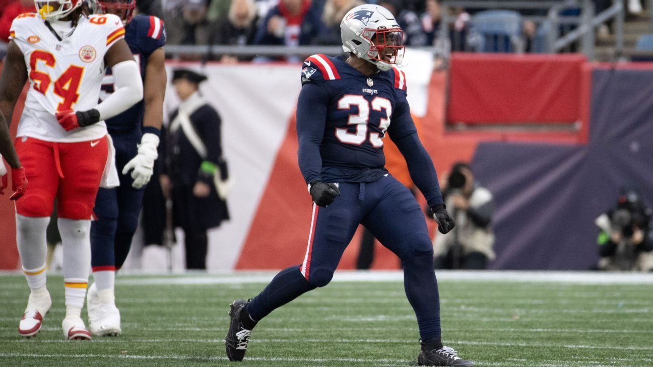 Sources: Patriots to release OLB Jennings, save $3.8M vs. cap