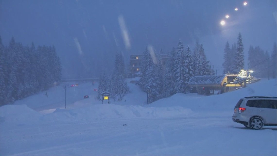 Blizzard Warning for Cascades, Wind Advisory in lowlands in effect