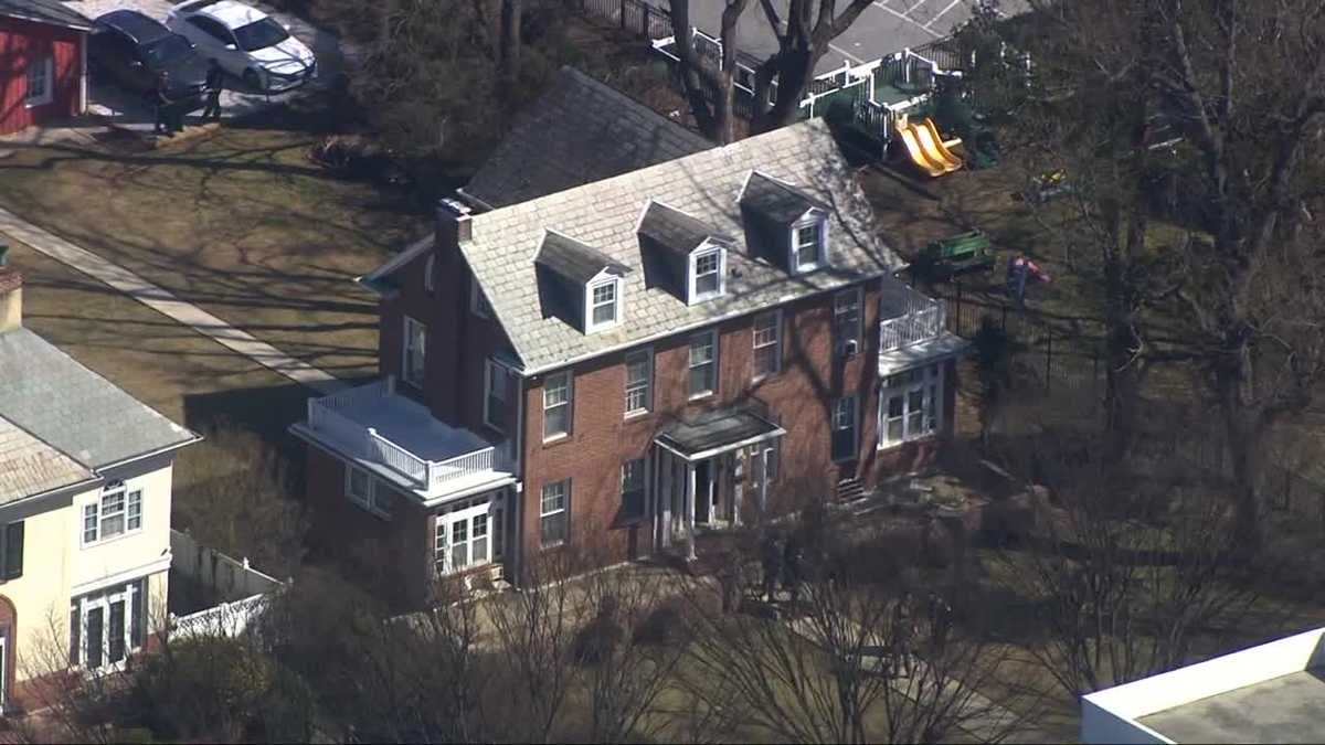 Scene where officers shot in Northwest Baltimore