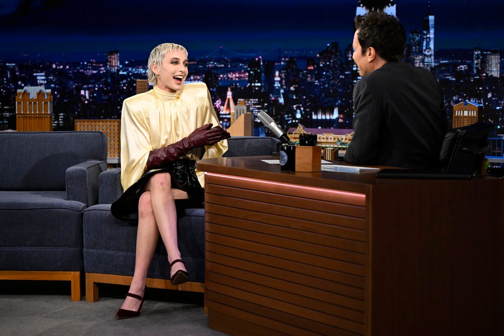 Emma Chamberlain Appears On Wednesday's "Tonight Show Starring Jimmy Fallon"