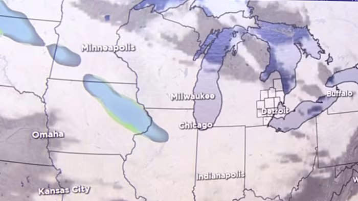 Temperatures drop to 20s before rain, and snow return this weekend in Metro Detroit