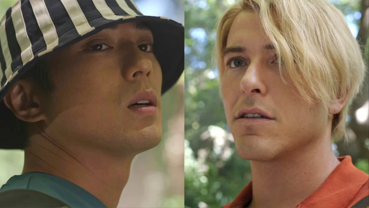 Taz Skylar & Mackenyu on Zoro and Sanji 'Love' in One Piece Season 2