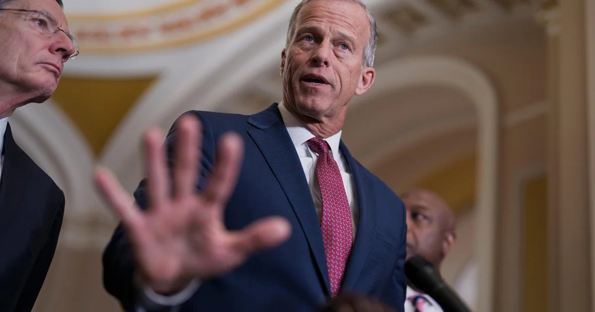 Thune stands firm on SAVE America Act as Trump threatens legislative blockade
