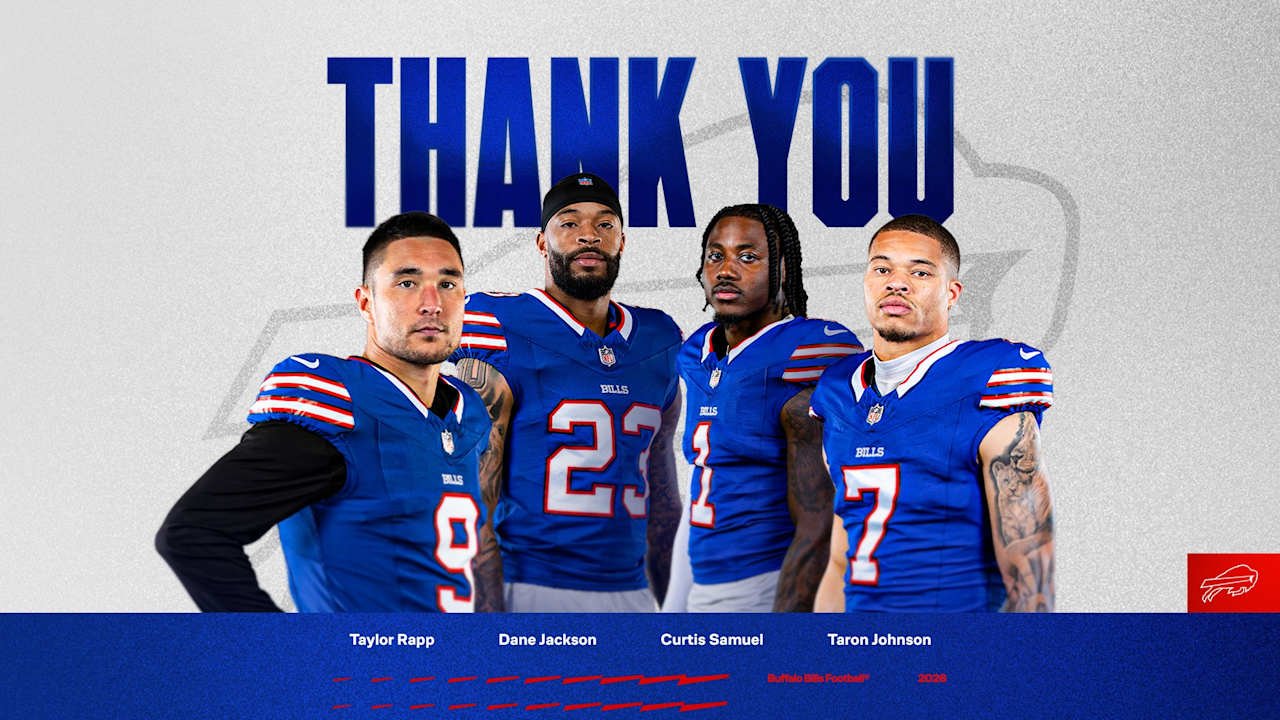 Buffalo Bills release longtime CB Taron Johnson, three others ahead of free agency 