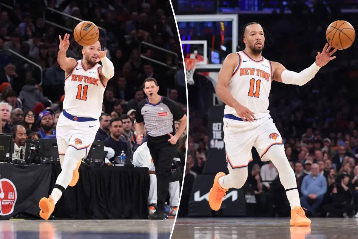 Jalen Brunson's Knicks game has undergone an eye-popping change