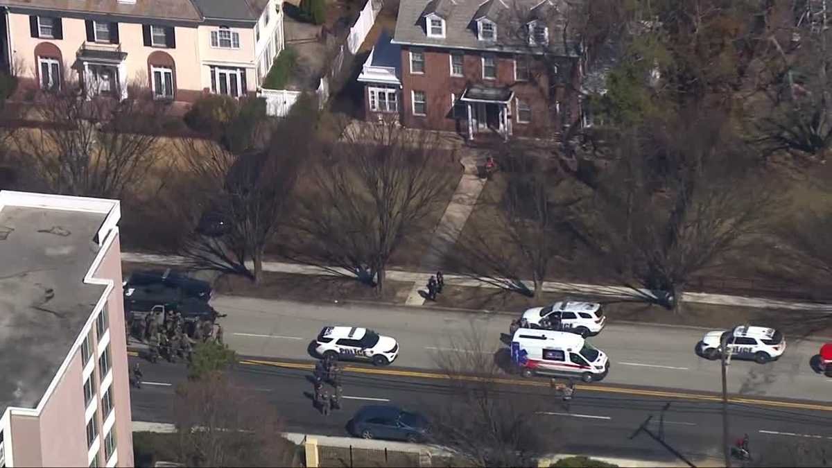 Police officers, suspect shot in Northwest Baltimore barricade