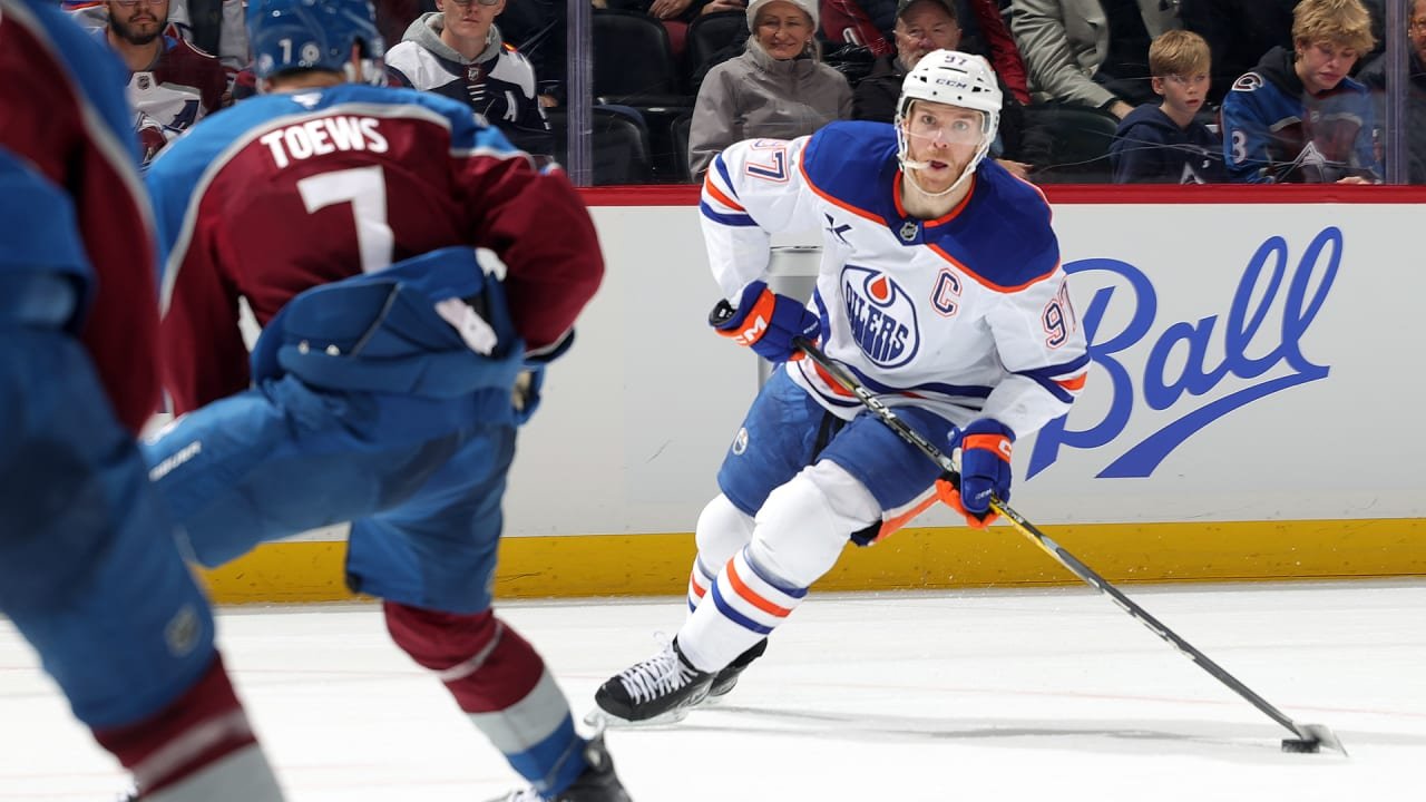 PROJECTED LINEUP: Oilers vs. Avalanche