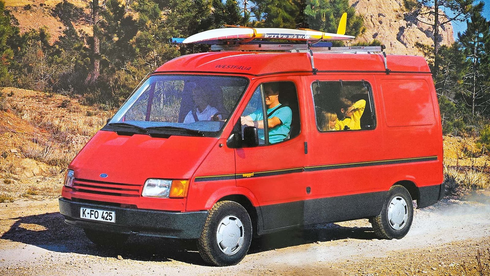 The Ford Nugget Isn't Food: Cute Camper Van Turns 40