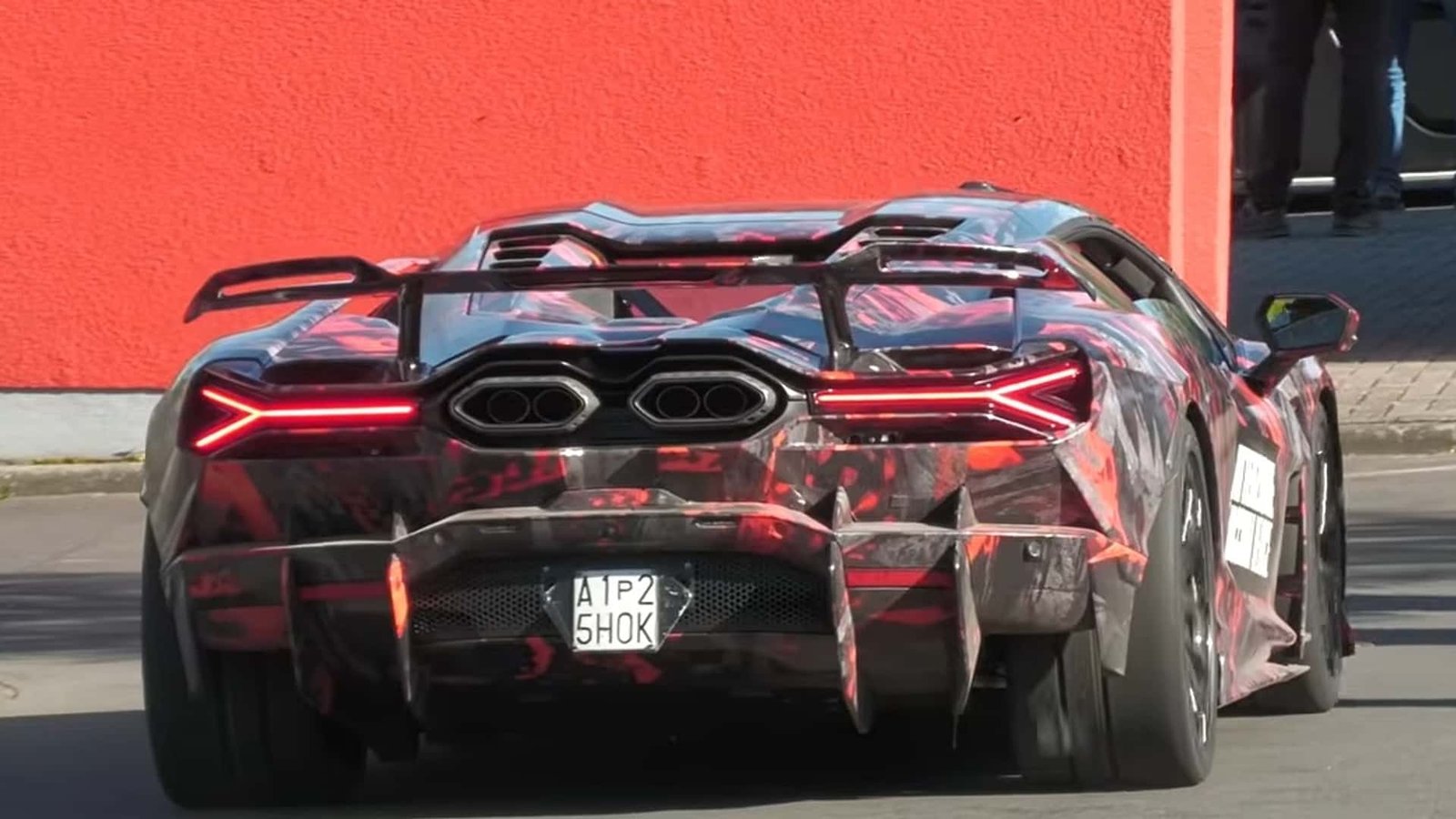 Hotter Lamborghini Revuelto Flaunts Rear Wing In Nürburgring Test
