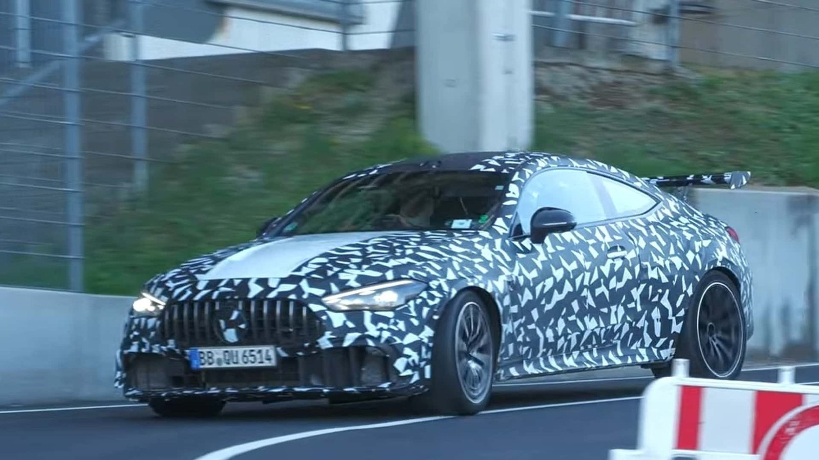 Hardcore Mercedes-AMG CLE Coupe Spied With V8 Power