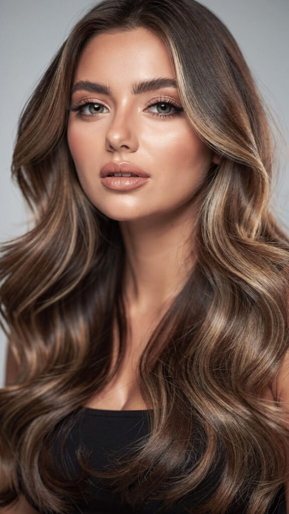 Long layered hairstyle for women 2026